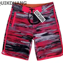 QUIKDUANG пляжные шорты, мужские бермуды, шорты из эластана и спандекса, быстросохнущие модные пляжные шорты, мужские повседневные шорты, 30-38