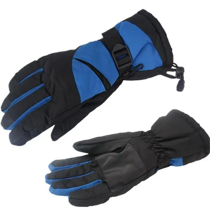 Мужские лыжные перчатки зимние теплые Утепленные зимние перчатки ветрозащитные перчатки