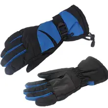 Мужские лыжные перчатки зимние теплые Утепленные зимние перчатки ветрозащитные перчатки