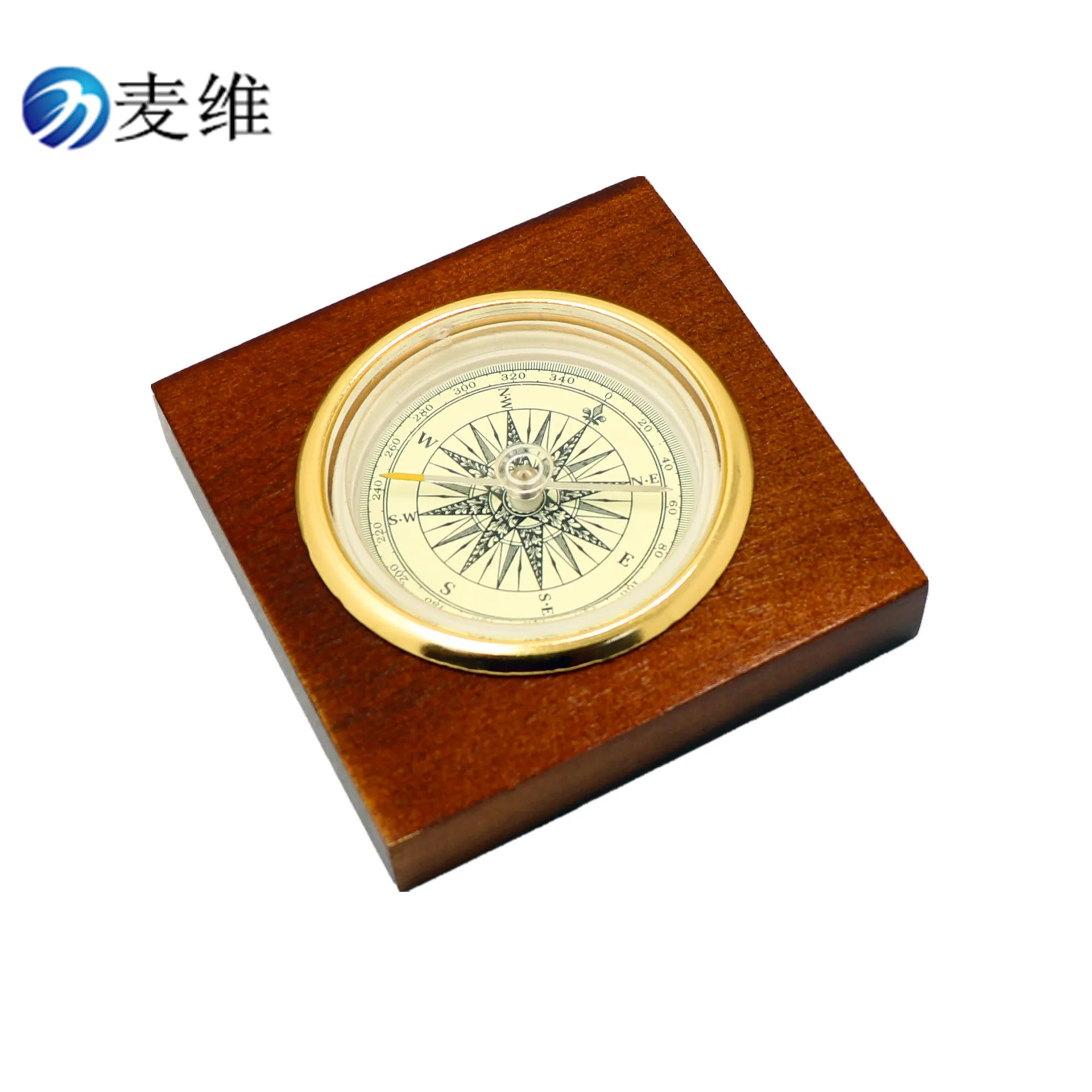 Винтажная деревянная коробка компас деревянный ручной компас деревянный подарочный компас