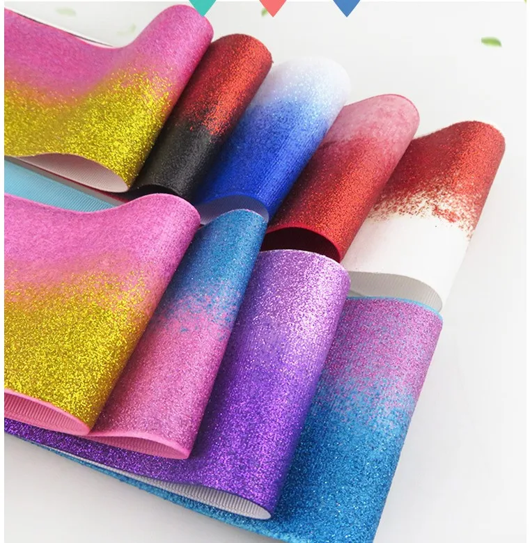 

75 mm foil unicorn ribbon 3 inch ribbon holographic ribbon