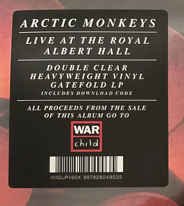 Arctic Monkeys Live Di Royal Albert Hall (2LP)|DVD & VCD ...