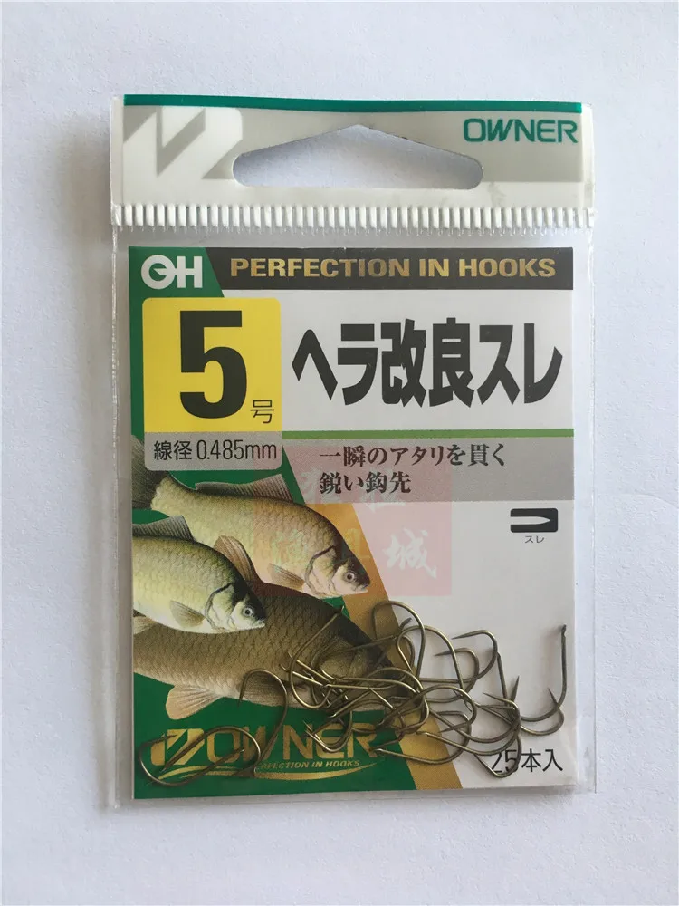 Oona Fishhook 10103 японский продукт, не-Барб, ультра-светильник, острый карп, поликультура, рыболовный крючок