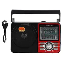 Многофункциональная Подключаемая карта многодиапазонный FM AM SW1-7 радио со светодиодный светильник(ЕС 110-240 В