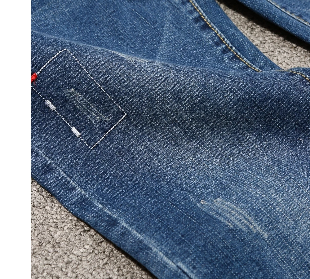 Стрейч джинсы femme 2018 nouveau Большие размеры на шнуровке джинсы женские джинсовые эластичные девять обрезанных патч harlan манжеты карандаш