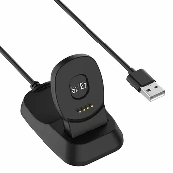 

Safe Magnetic Charging Dock USB Durable Stable Accessories Data Cable Replacement Black Charger For Ticwatch E2 S2 Smartwatch