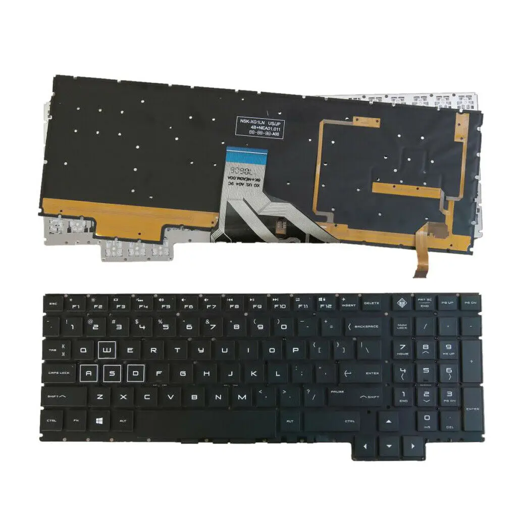 Клавиатура США для hp Omen 15-CE 15-CE000 15-CE010CA 15-CE020CA 15-CExx серии с красочной подсветкой