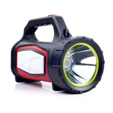 Usb зарядка светодиодный рабочий светильник фонарь 5000 мАч батарея Точечный светильник ручная Лампа Кемпинг Фонарь поисковый светильник для пеших прогулок Охота 1 шт