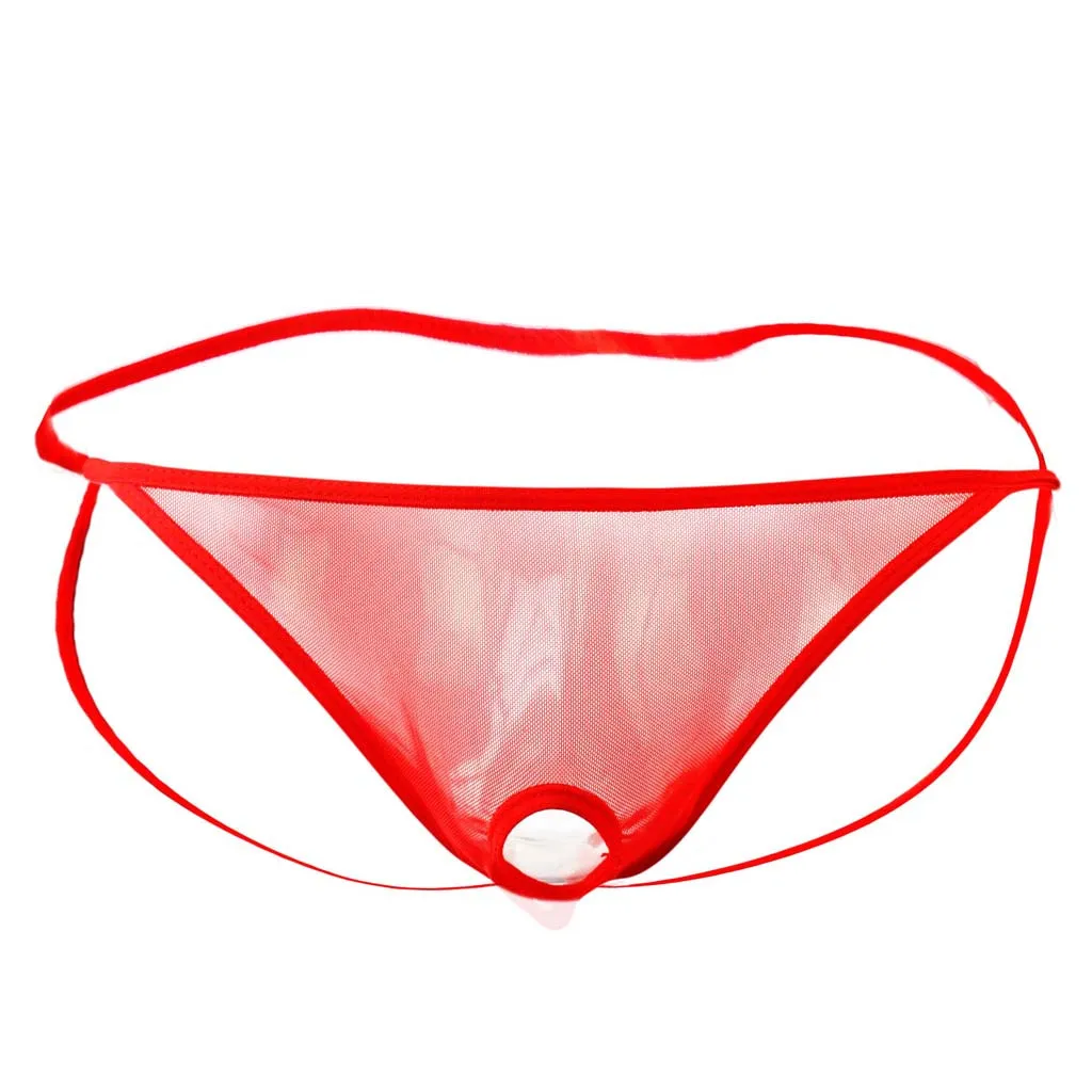 

Mens мужские трусы Open Front Mesh G String Pouch Underwear Panties T-Back Thong Bikini Mesh hole men's sexy underwear гей 05*