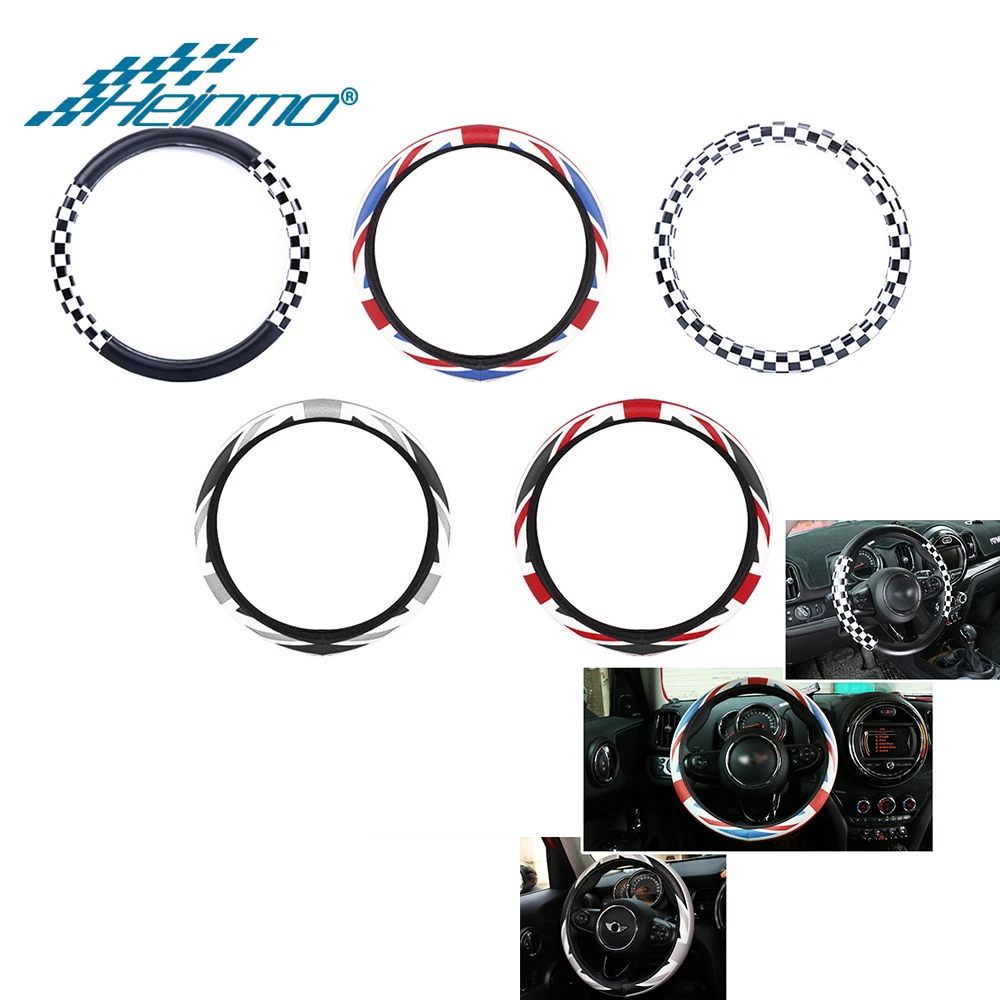 Для MINI Clubman F54 R55 для Cooper R60 F60 R56 F56 универсальный чехол рулевого колеса автомобиля