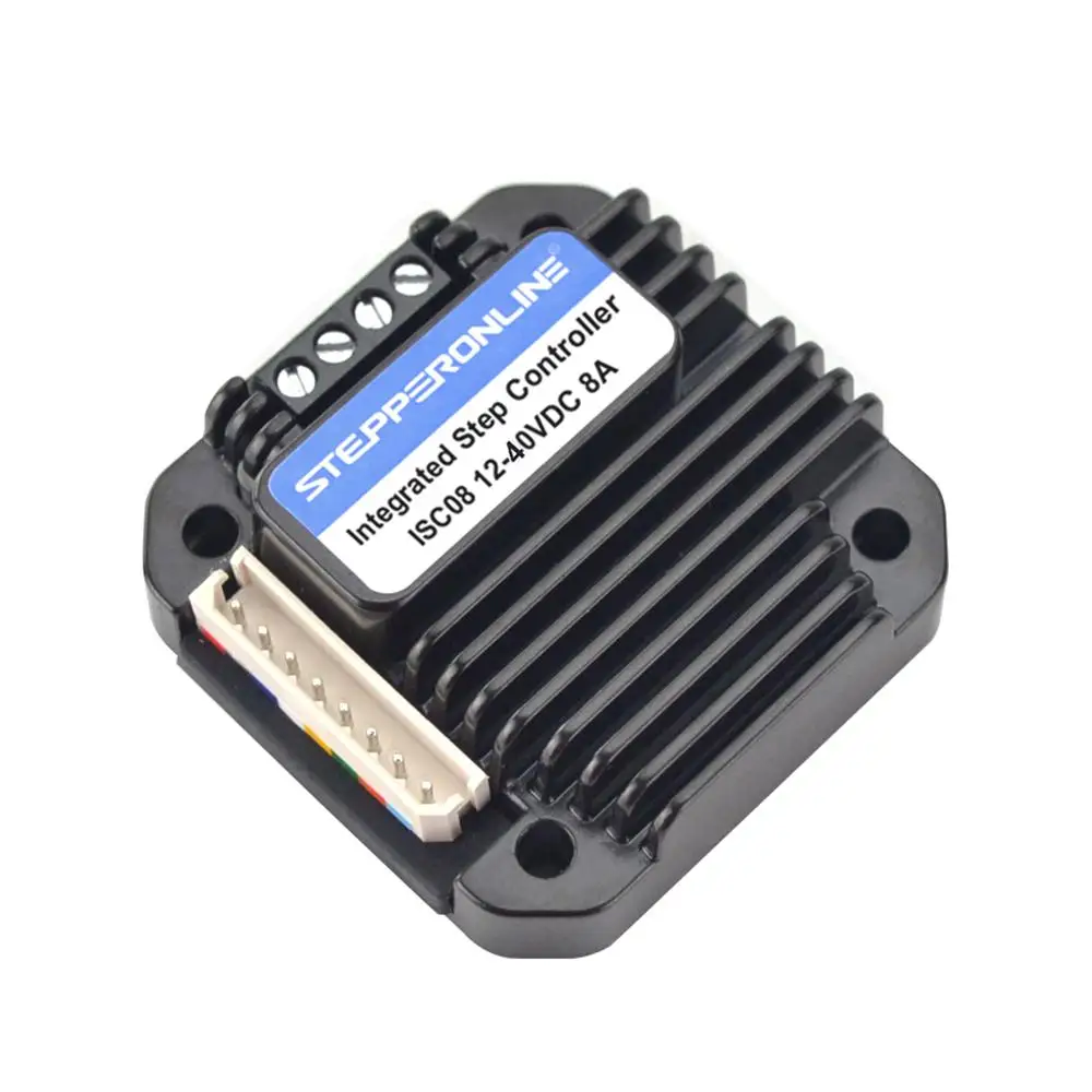 Интегрированный контроллер шагового двигателя 0-8A 12-40VDC для NEMA 23,24, 34 шагового двигателя