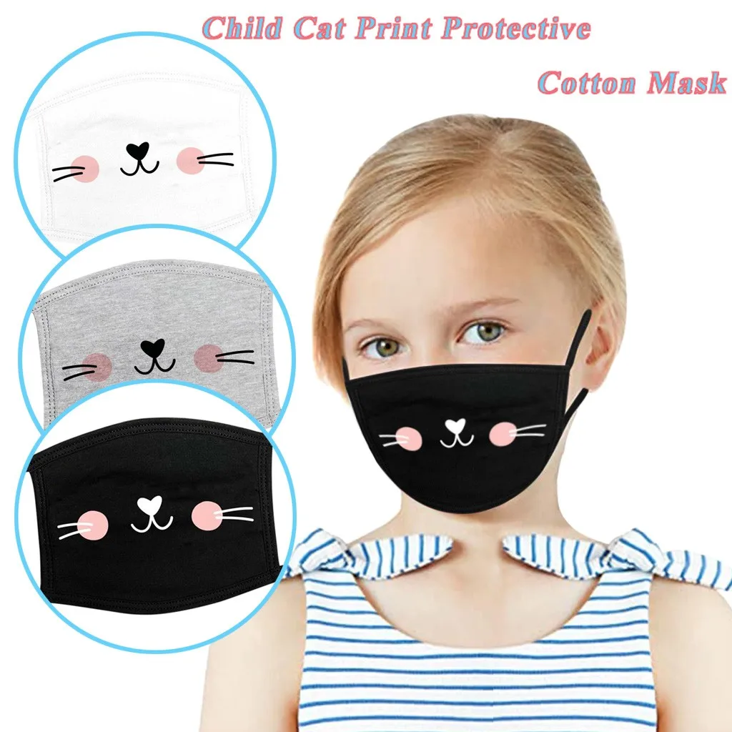 3 Pcs Lovely Animal Print Face Mask Kids Cute Costume Party Apparel Cosplay Print Face Mask Faceshield Kids Gift#0805Y40 3 Pcs Lovely Animal Print Face Mask Kids Cute Costume Party Apparel Cosplay Print Face Mask Faceshield Kids Gift#0805Y40