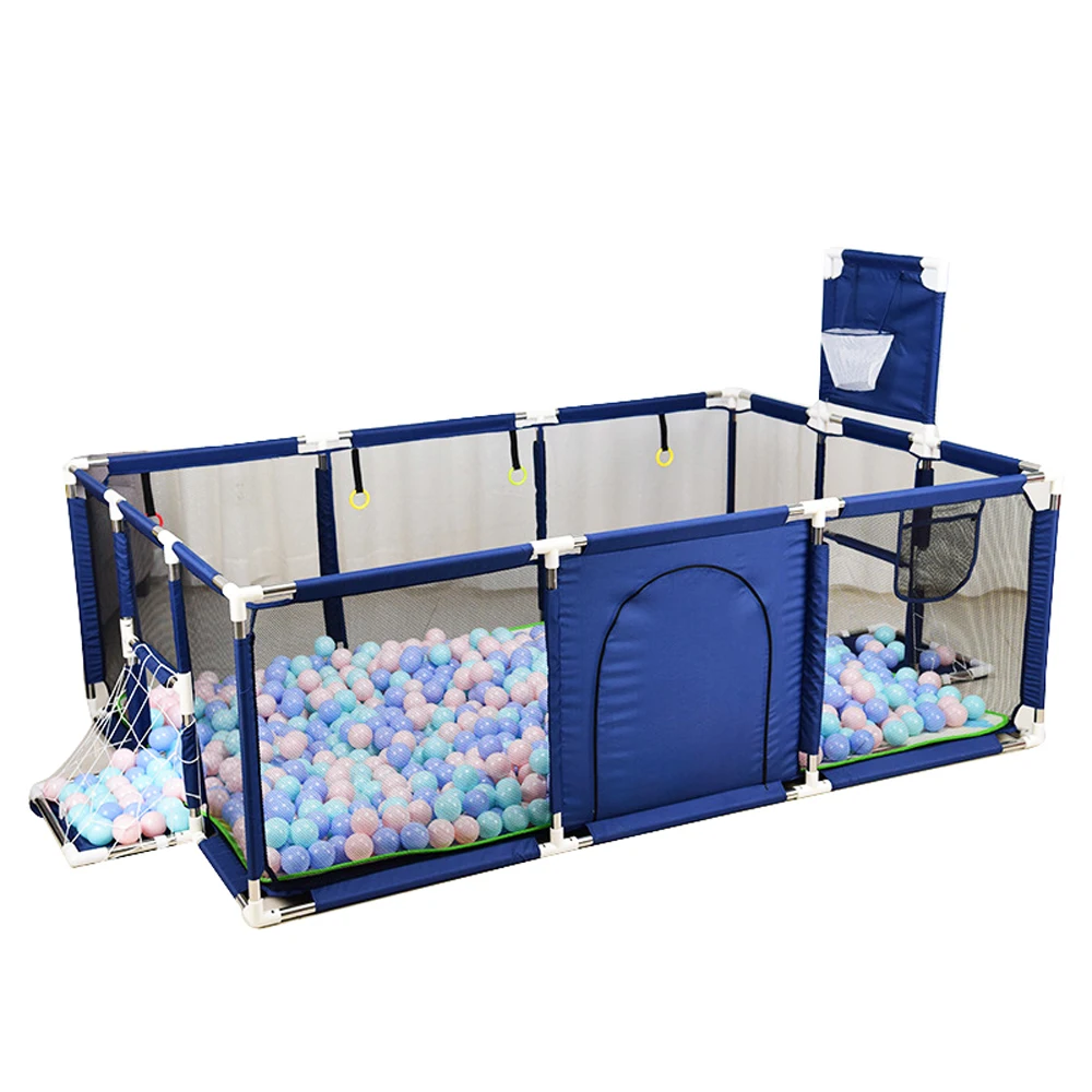 Portable Children's Playpen Baby Safety Fence Folding Crawling Playground Children Pool Balls For Newborn Kids Safety Barrier