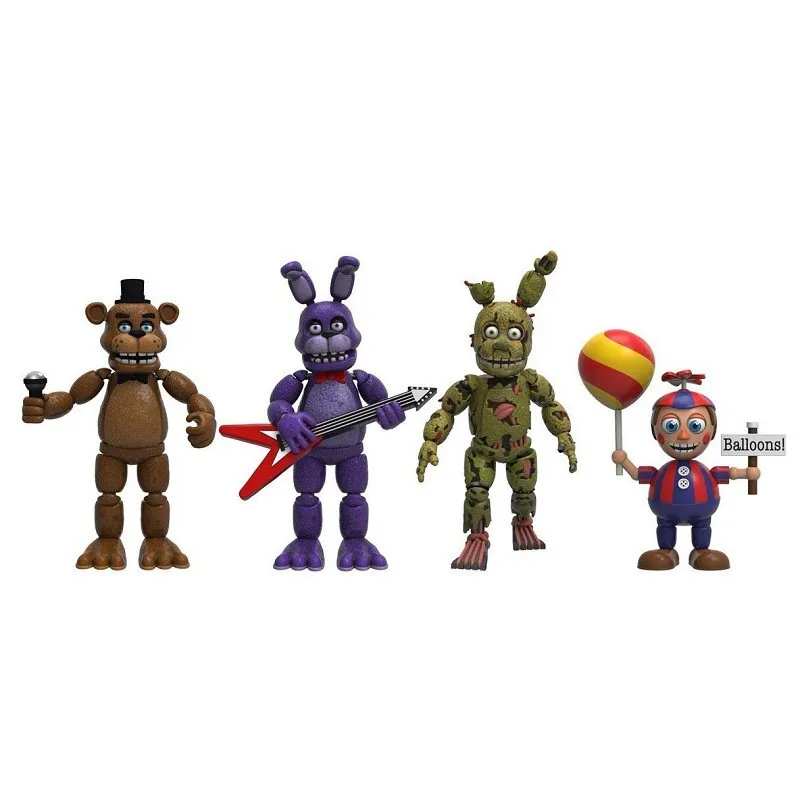 FUNKO POP Five Night At Freddy's FNAF Фигурки игрушки Foxy Freddy FNAF sister расположение ПВХ модель игрушки для детей подарок