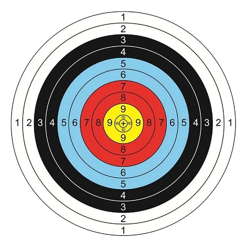 hot 30pcs archery paper targets arrows targets for archery enthusiasts beginner 16x16 inch bow arrow aliexpress