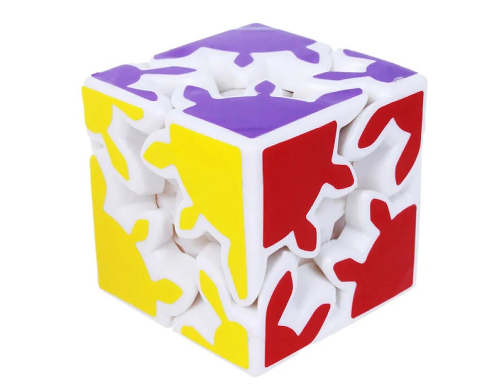 Высокое качество, LeFun gear, 2x2x2, магический куб, 2x2, Wisdom speed Puzzle, рождественский подарок, идеи, детские игрушки для детей