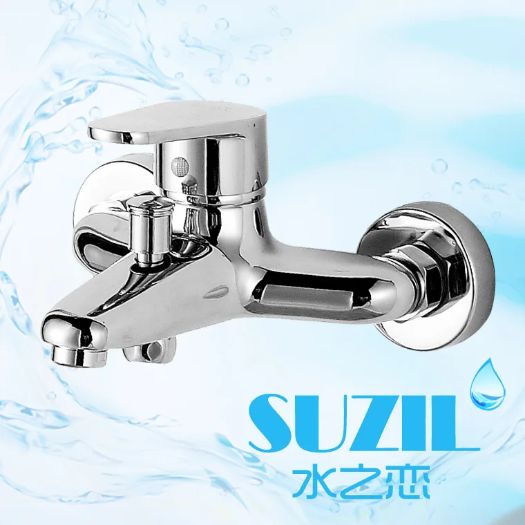 

S83035 Shower Tap Tub Shower Faucet Hot And Cold Copper Mixing Valve with Sewer