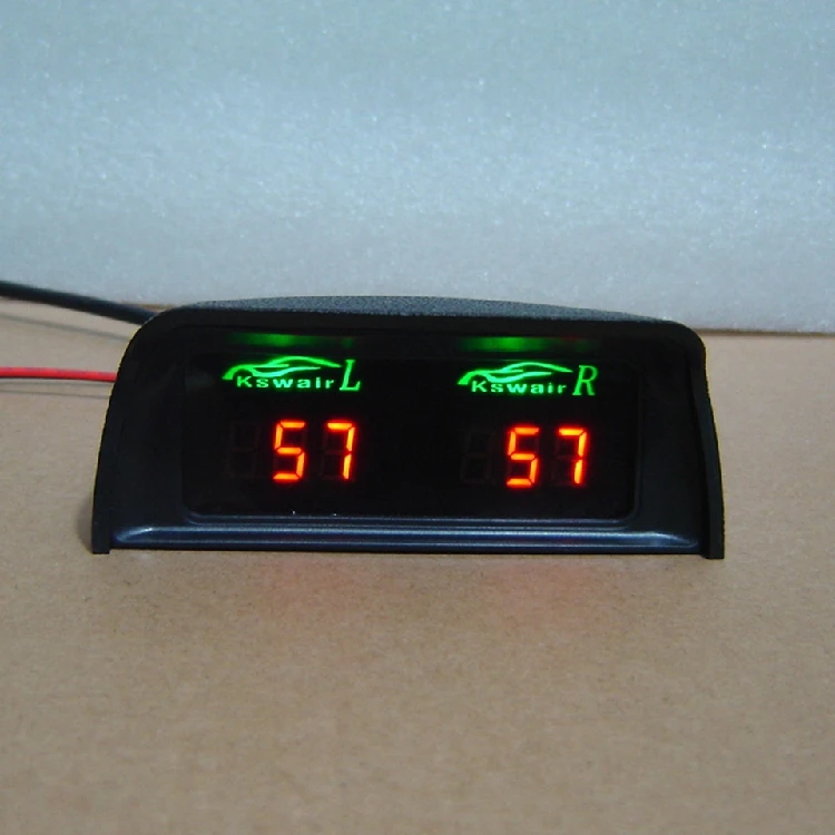 

Car Cab Air Pressure Display Meter Accu Pneumatic Suspension Control System Dual Display