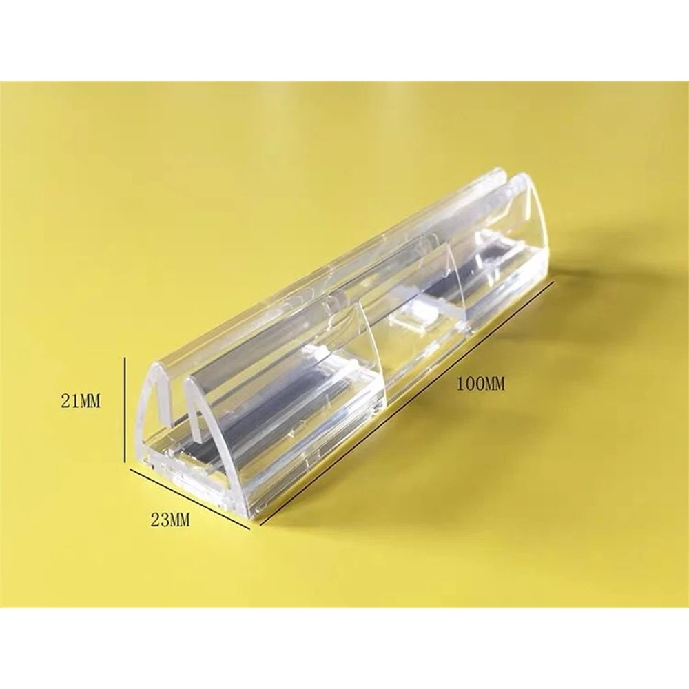 Shelf Magnetic Sign Supermarket Acrylic Classified Billboard Convenience Store Pharmacy Promotion Magnetic Stripe Card Holder supermarket commodity baffle acrylic divider goods classification baffle display board convenience store goods thickened baffle