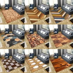 3D Wood Pattern Large Carpet Bedroom Rug Alfombra Kids Area Rugs for Home Soft Floor Tapete Parlor Carpet  Area Rug Large