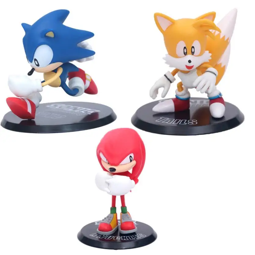 sonic plastic toys
