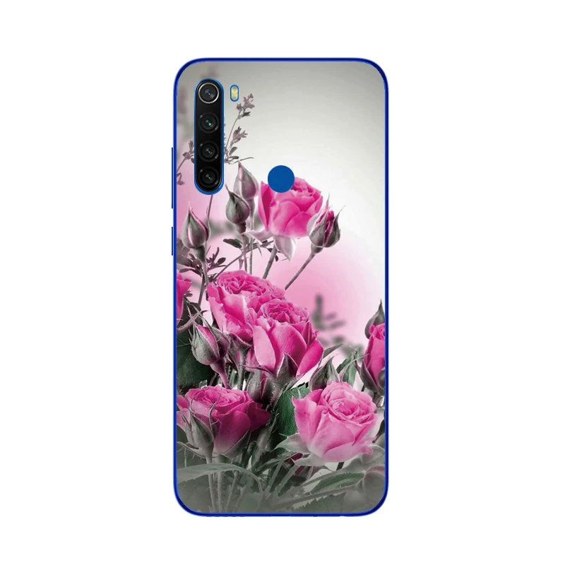 leather case for xiaomi For Xiaomi Redmi note 8 Case Silicone Painting Soft TPU phone cover For Xiaomi Redmi note 8t 6.3' note 8 pro Fundas Coque bumper best phone cases for xiaomi