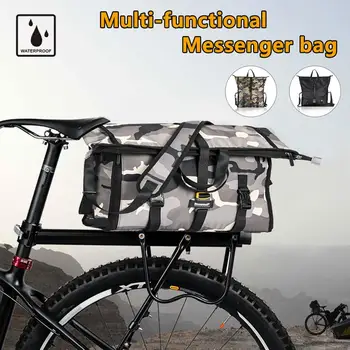 

Bicycle Saddle Bag Multi-function postman bag multi-function anti-splash water bag outdoor riding bag after the bike pack