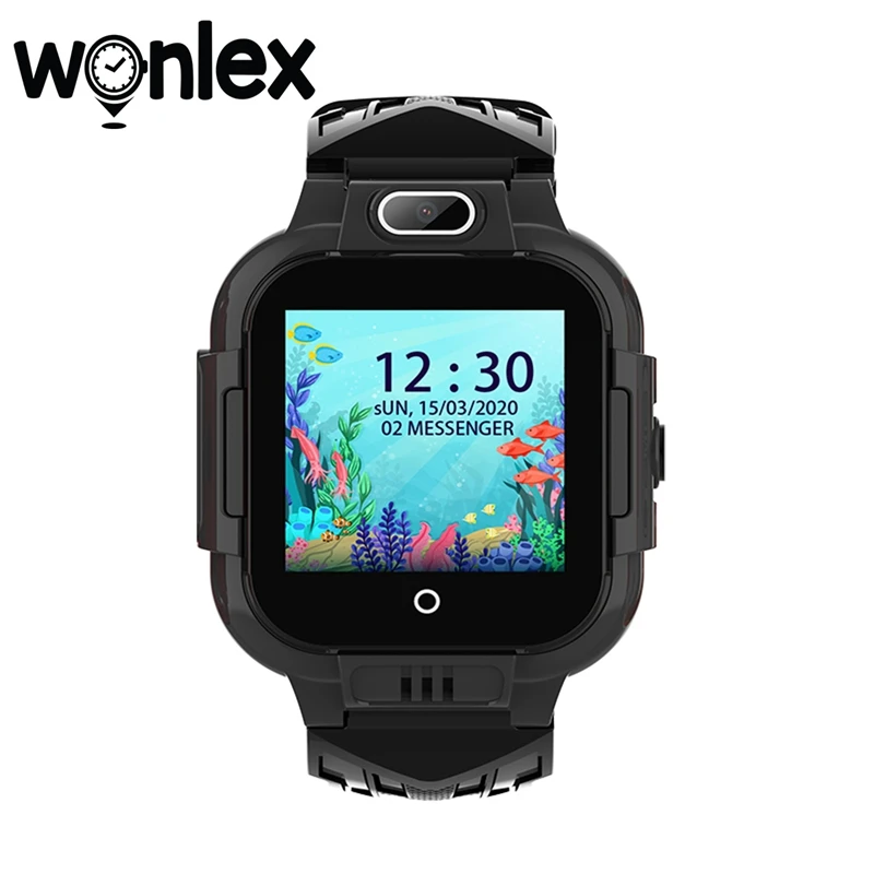 Permalink to Wonlex Smart Watches 4G HD Video Phone Watch GPS Anti-lost Location-Tracker Clock KT16 Sim-Card Call Baby Waterproof Kids Gifts