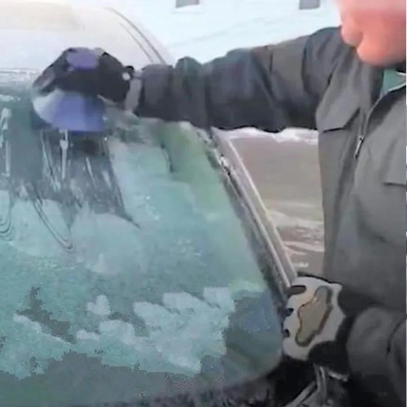 Автомобильный волшебный оконный скребок для льда лобовое стекло в форме воронки
