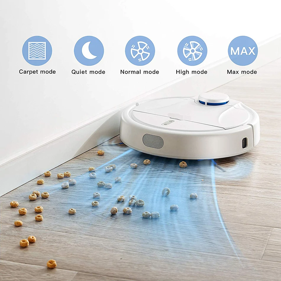 

New 2019 Arnagar S50 Robot Vacuum Cleaner for Home Automatic Sweeping Dust Sterilize Washing Mop Smart Planned WIFI