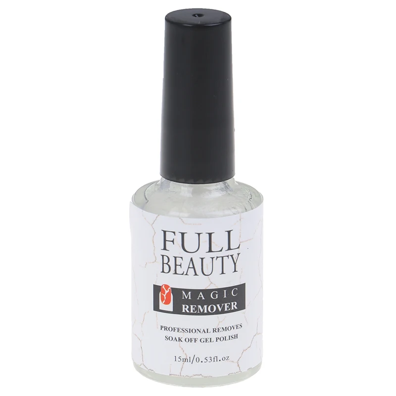 15ml Nail Polish Burst Magic Nail Polish Remover 2min Fast Soak Off Sticky UV Nail Gel Polish Degreaser Cleaner - Цвет: 15ML
