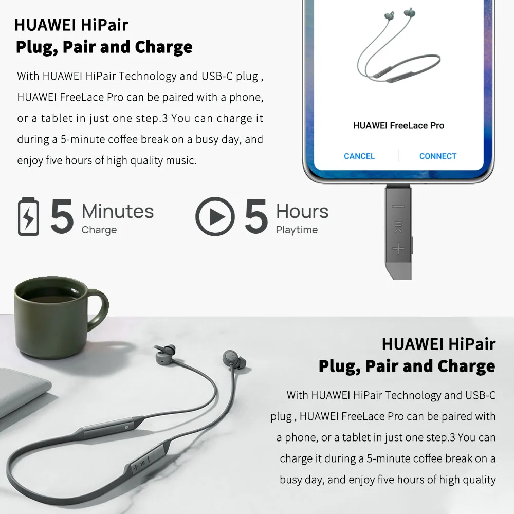 HUAWEIFreeLace Pro 2 ブラック HUAWEI FreeLace Pro 2 - HUAWEI Global