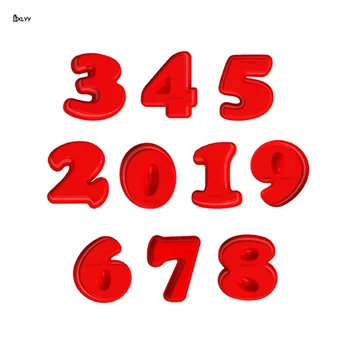 

6 Inch Number Silicone Mold Cake Mousse Baking Tool Cake Decoration Tool Silicone Forms Baking Dish Kitchen Accessories Cake.8z