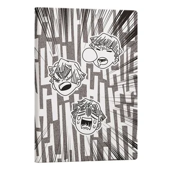 

Notebook PVC Agenda Schedule Planner Notepad Anime Demon Slayer: Kimetsu no Yaiba Kamado Tanjirou Nezuko Gift Stationery