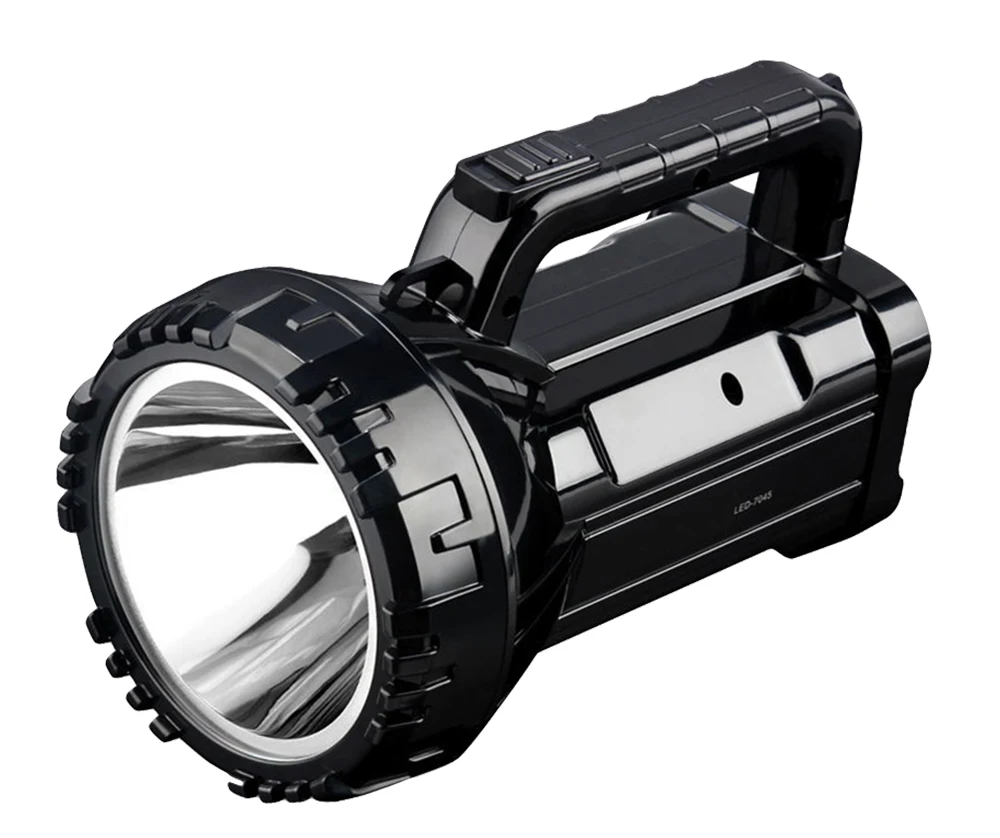 Супер яркий Дальний 500 м светодиодный фонарик 20 Вт прожекторы встроенный аккумулятор 2800 мАч 2 режима работы фонарь для ночного освещения