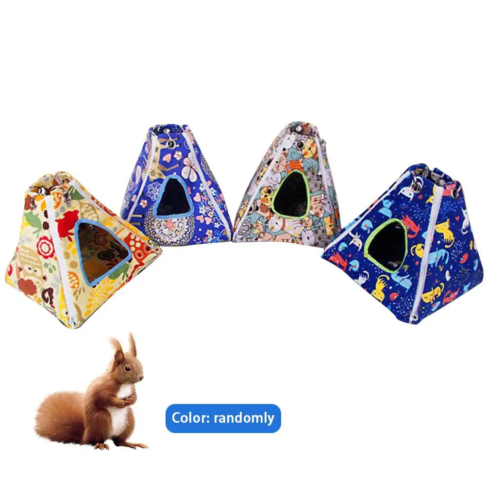Гамак для домашних животных, маленькая спальная кровать, домик, Игровая палатка, клетка для хомяка, хорька, морская свинка, попугай, быстрая