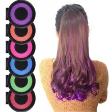 6-Цвет одноразовые волос Цвет ing порошок формула от производителя; мягкая и не раздражающая краска для волос прессованная пудра для макияжа бровей