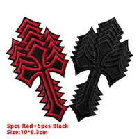 Shop Online: Get a Set of 10 Jesus Cross Iron-On Patches for Clothing - Image 3