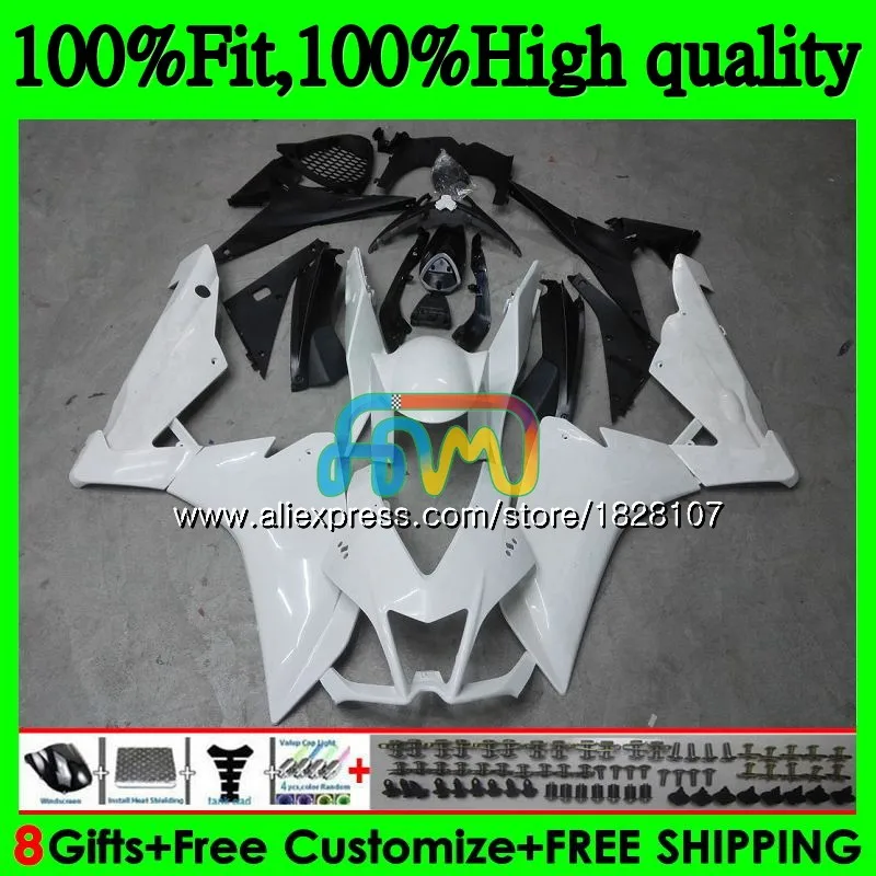 Инъекции для Aprilia RSV1000RR RSV1000 09, 10, 11, 12, 13, 15 80BS. 25 РСВ 1000 R 1000R 2009 глянец Белый 2010 2012 2013 обтекатель