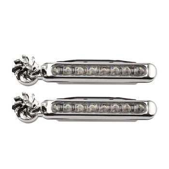 

2pcs Wind Power 8 LED Daytime Running Light Fog Lights Driving Lights Set Kit