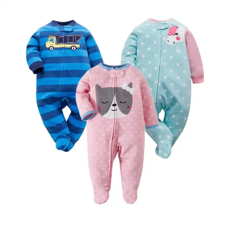 newborn zip pajamas
