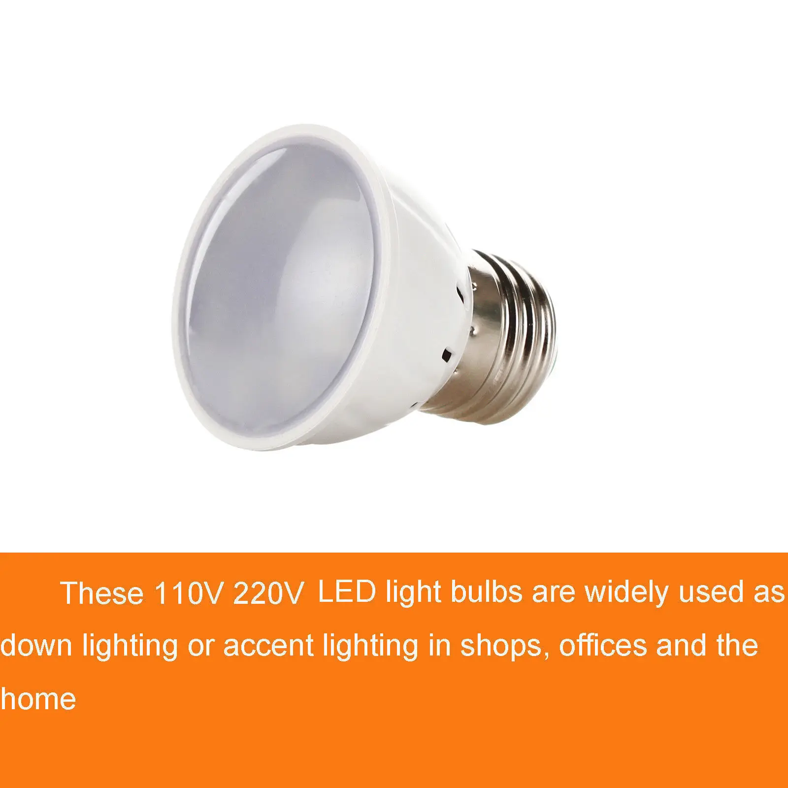 GU10 MR17 E27 E14 Светодиодный прожектор лампы 4 Вт 9 светодиодный s lampara 110 В 220 GU 10 7030 SMD