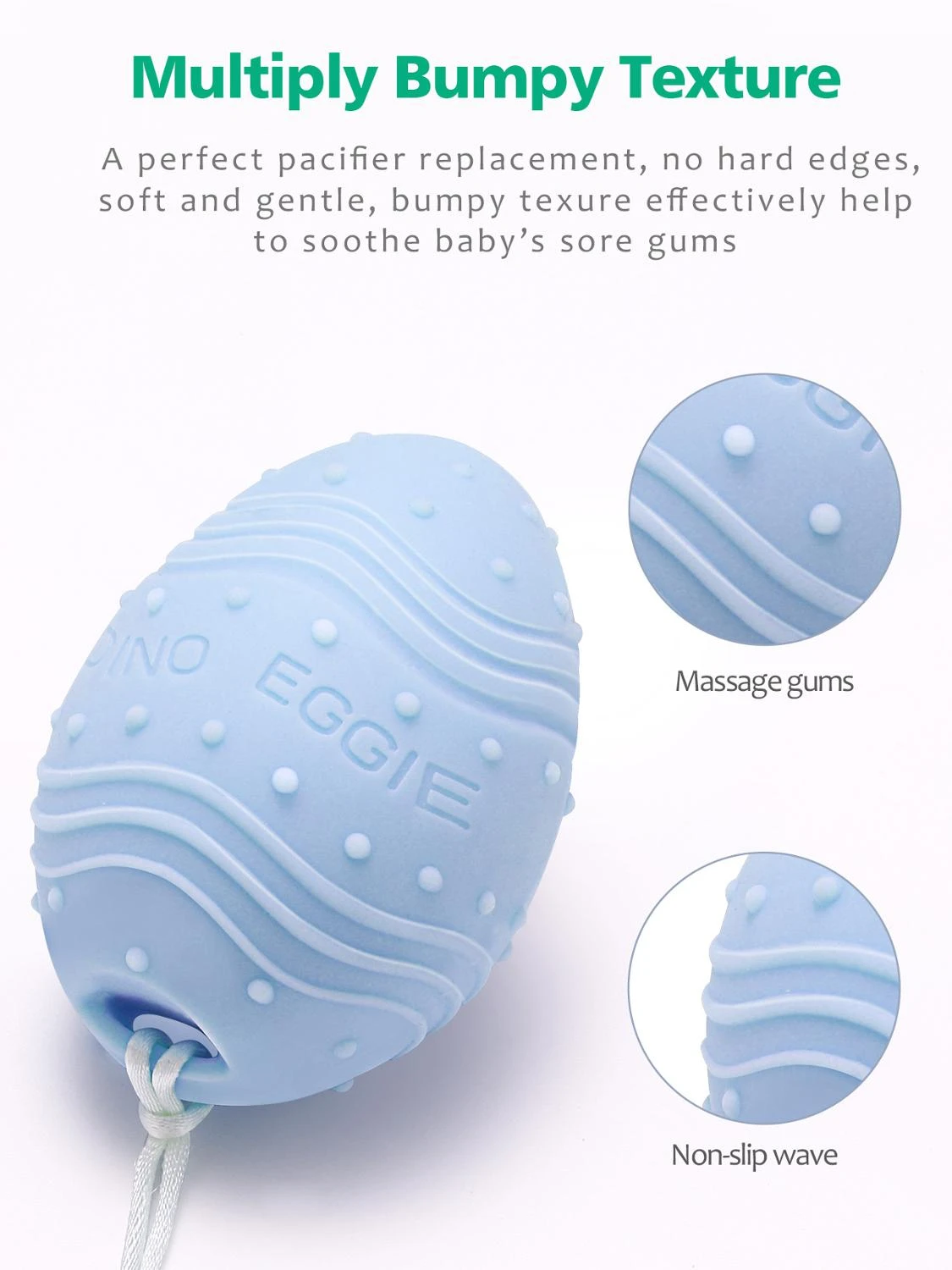 egg shaped teether