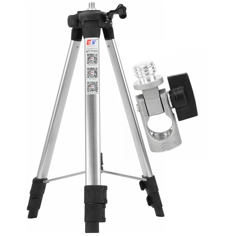 Kaitian 1.4M Tripod for 12 Lines Lasers Level with Extension Rod Adjustable Height Plus Additional