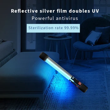 

Portable UVC Sterilization Stick Disinfection Rod Personal Care Traveling Sterilizer UV Sanitizer Light UV Germicidal Lamp