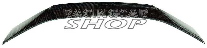 C Style Real Carbon Fiber Rear Spoiler Trunk Wing Lip Fit for Audi TT 8J 2007-2012