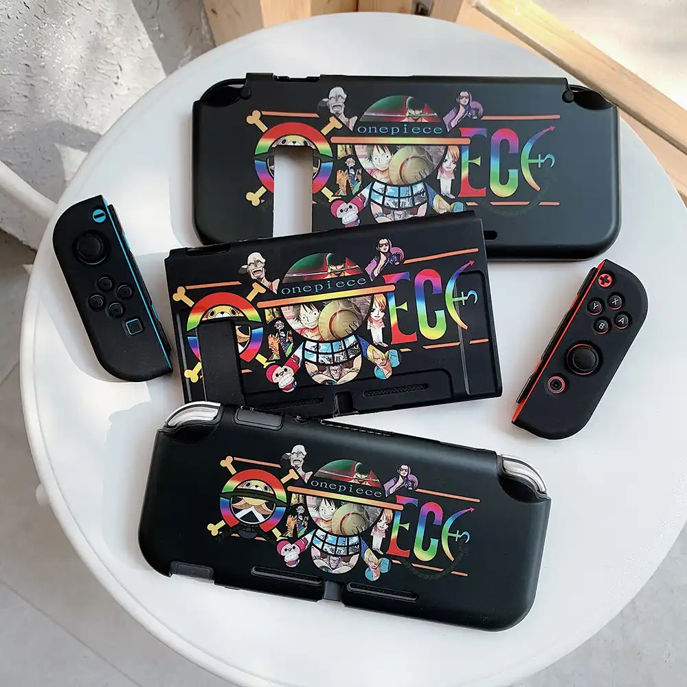 ワンピースアニメの海賊スカルロゴ超クールなゲームパッドスイッチ保護ケース任天堂スイッチとライトカバー Cases Aliexpress