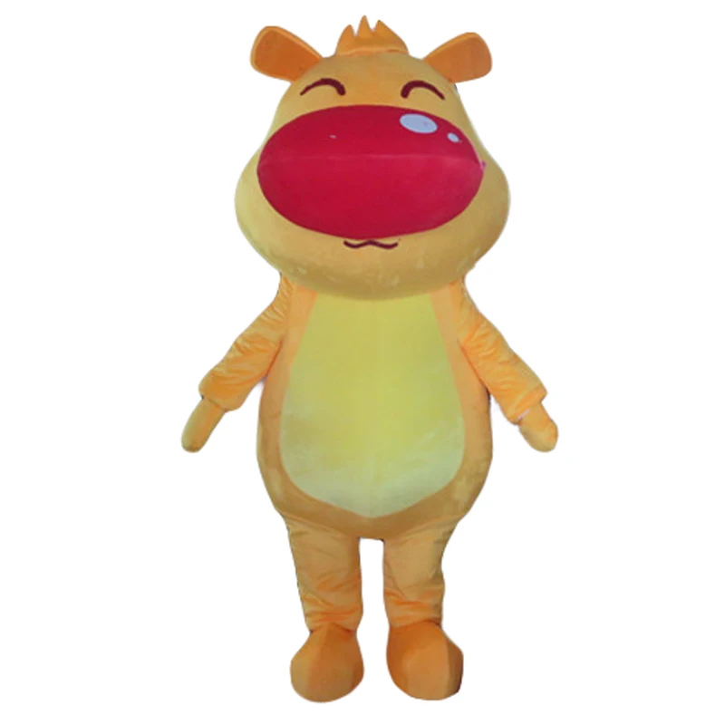 

Yellow Dog Mascot Costume Suits Cosplay Party Dress Outfits Clothing Advertising Promotion Carnival Halloween Xmas Easter Adults