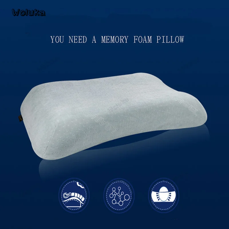 Подушка для шеи Подушка с эффектом памяти memory foam защитная подушка для шеи Подушка core Удобная Спящая CD50 Q05