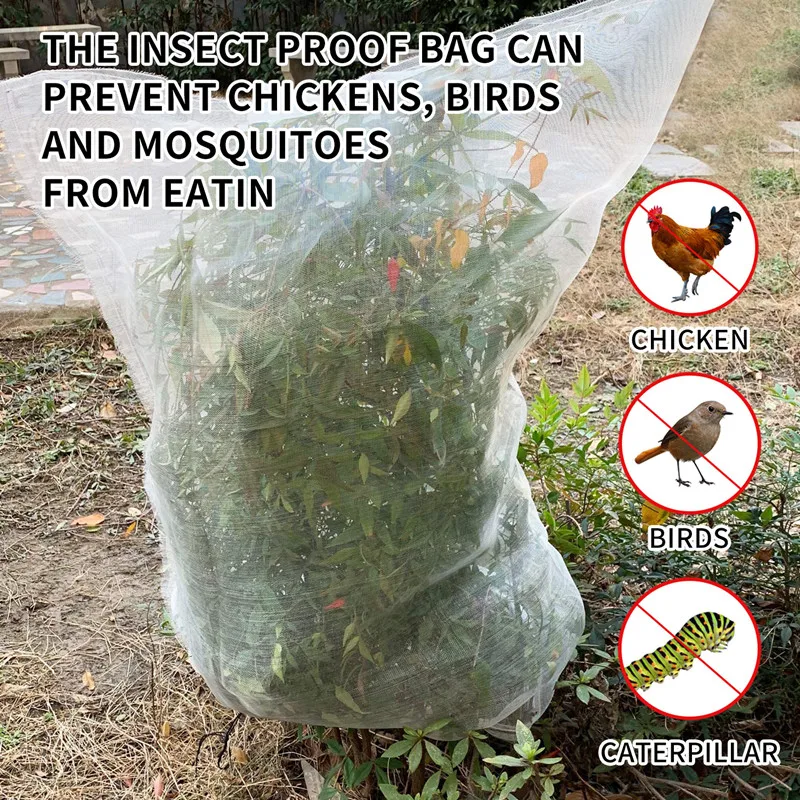 Plants Care Cover Net Insect  pest  Control Vegetable  Fruit Flowers Protection 